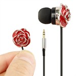 Red Rose Earphones